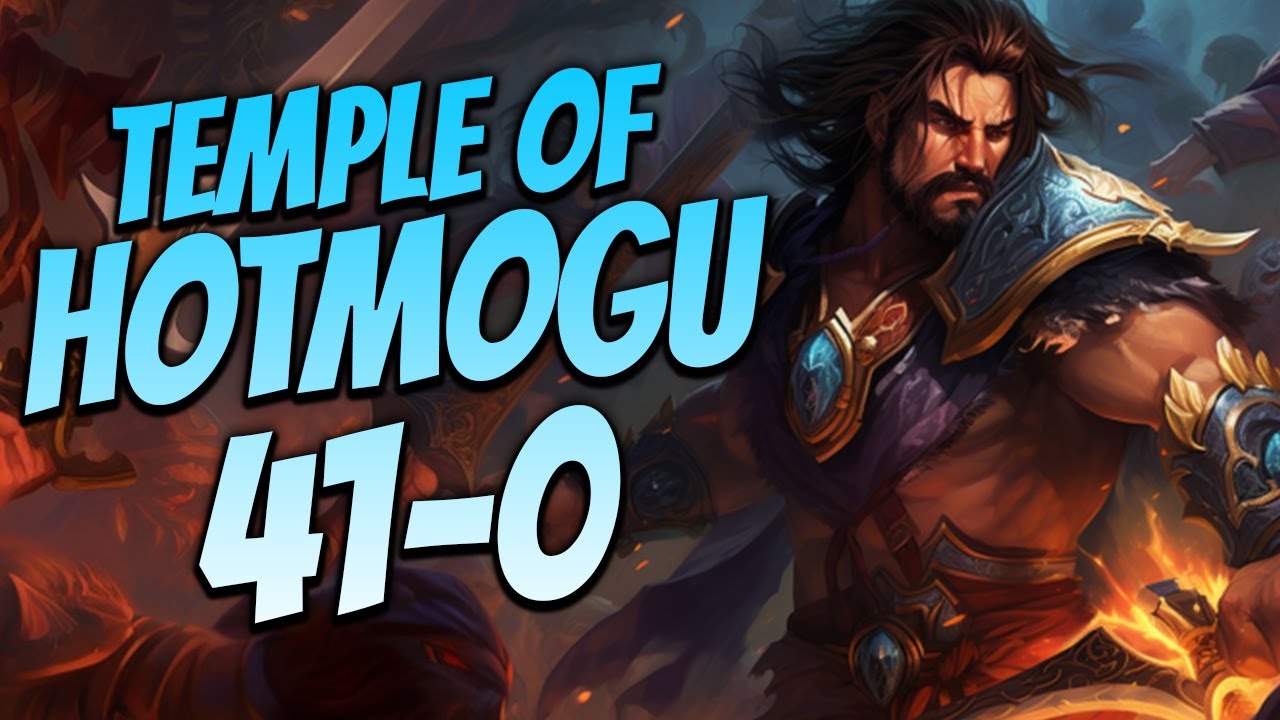 RANK 1 FURY WARRIOR 41-0 HOTMOGU DEVASTATION 🔥 WoW Dragonflight 10.2.5 PvP