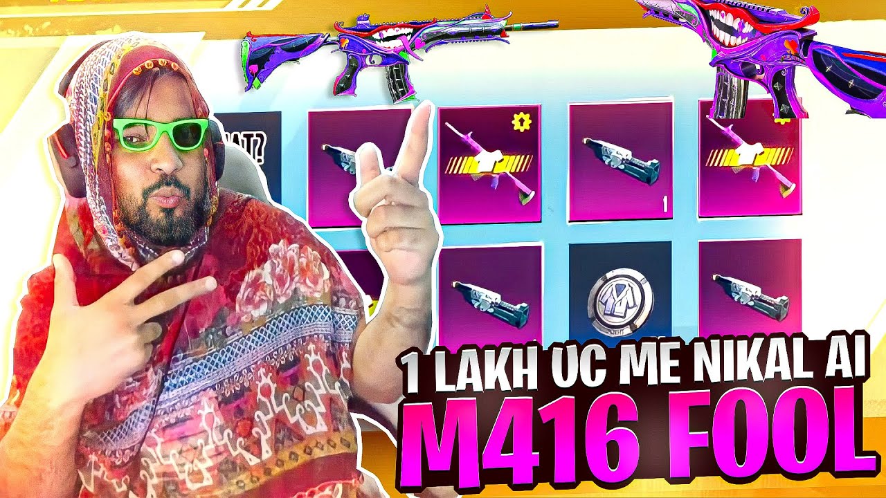 FINALLY 1 LAKH UC ME M416 FOOL NIKAL AI 😍 - PART 2 - PUBG MOBILE - FM RADIO GAMING