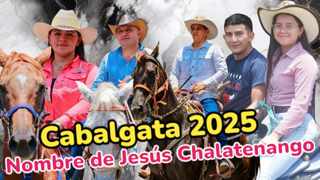 Desfile Hípico en el Distrito de Nombre de Jesús CHALATENANGO SUR #elsalvador #2025