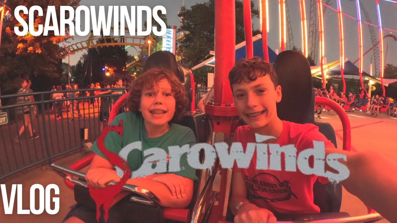 Scarowinds Vlog!!!