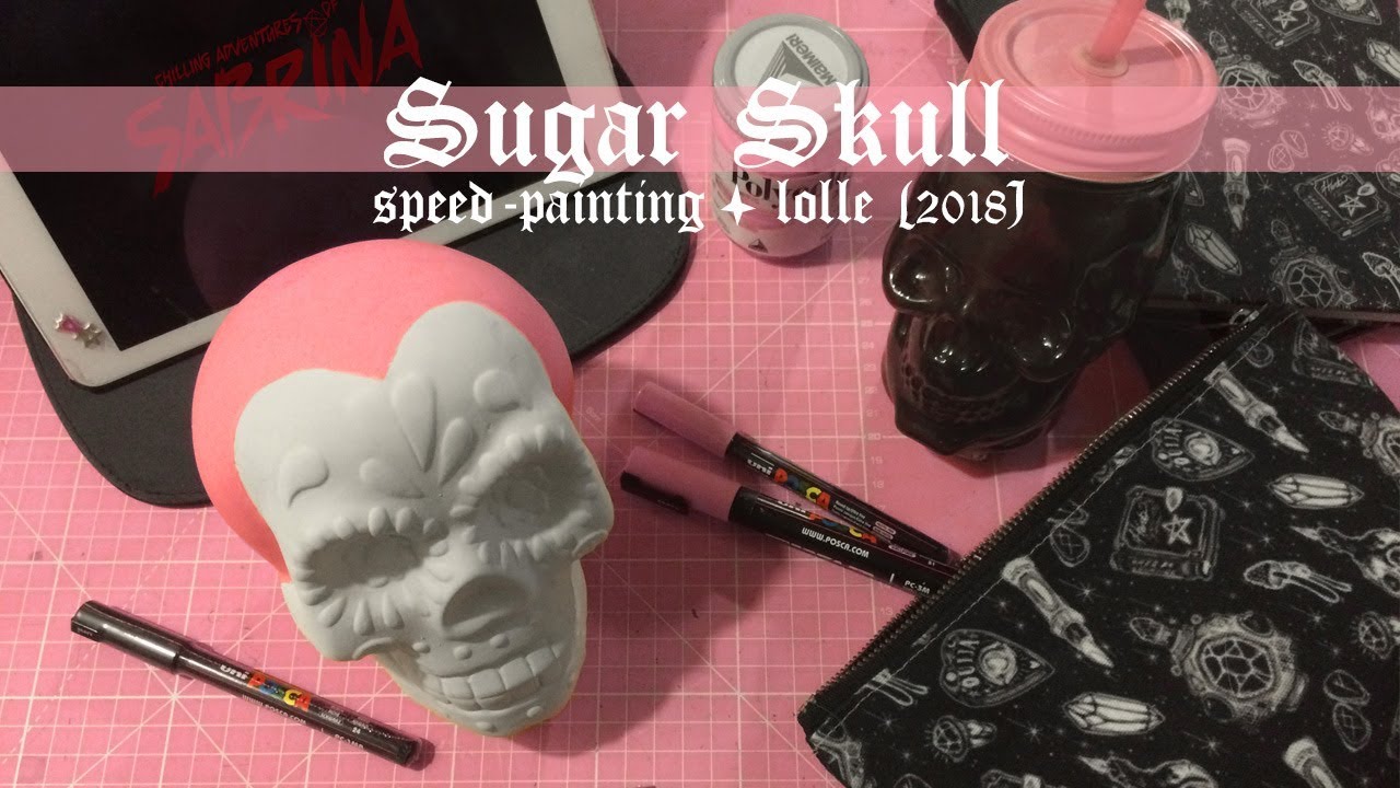 ✧ BIG SUGAR SKULL ✧ speed-painting