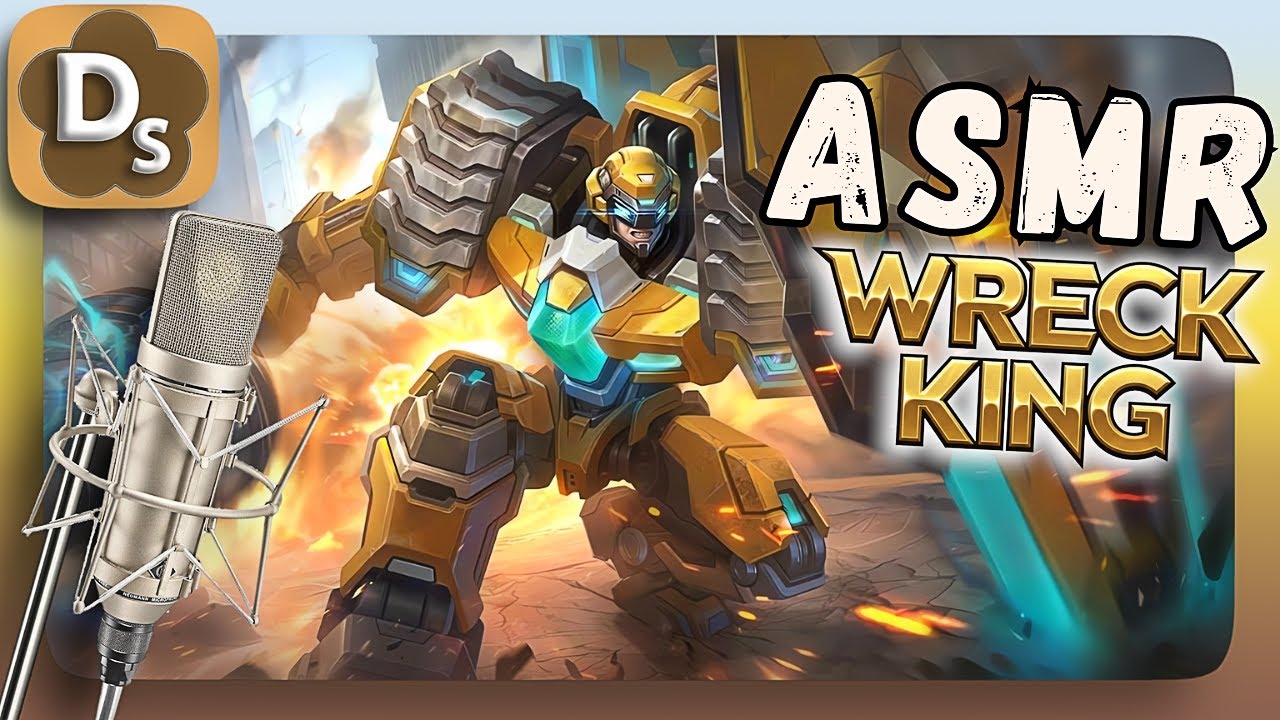 АСМР Mobile Legends: Johnson Wreck King - Идеальный Фон для Сна и Отдыха | ASMR No Talking