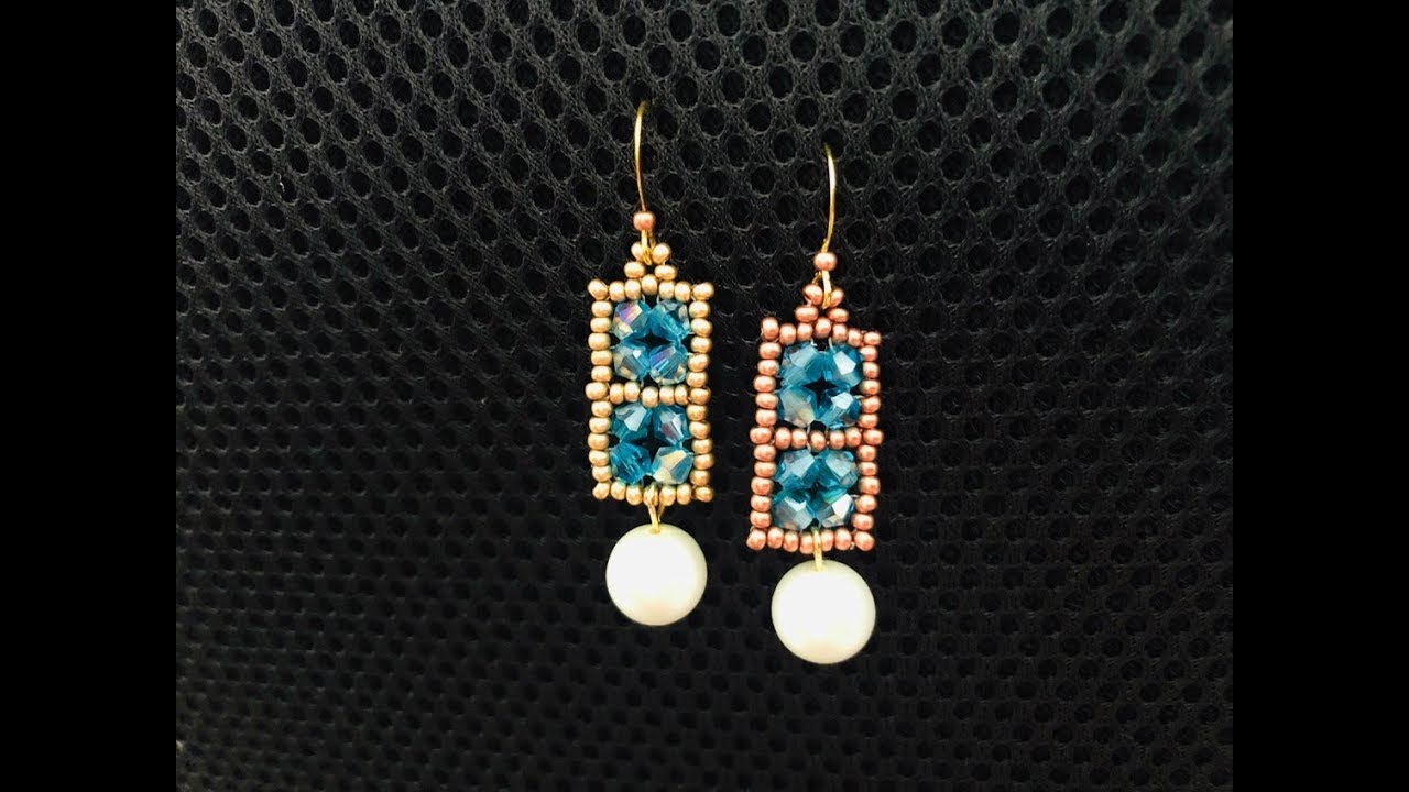 DIY Beaded Earrings | How to make Beaded Earrings