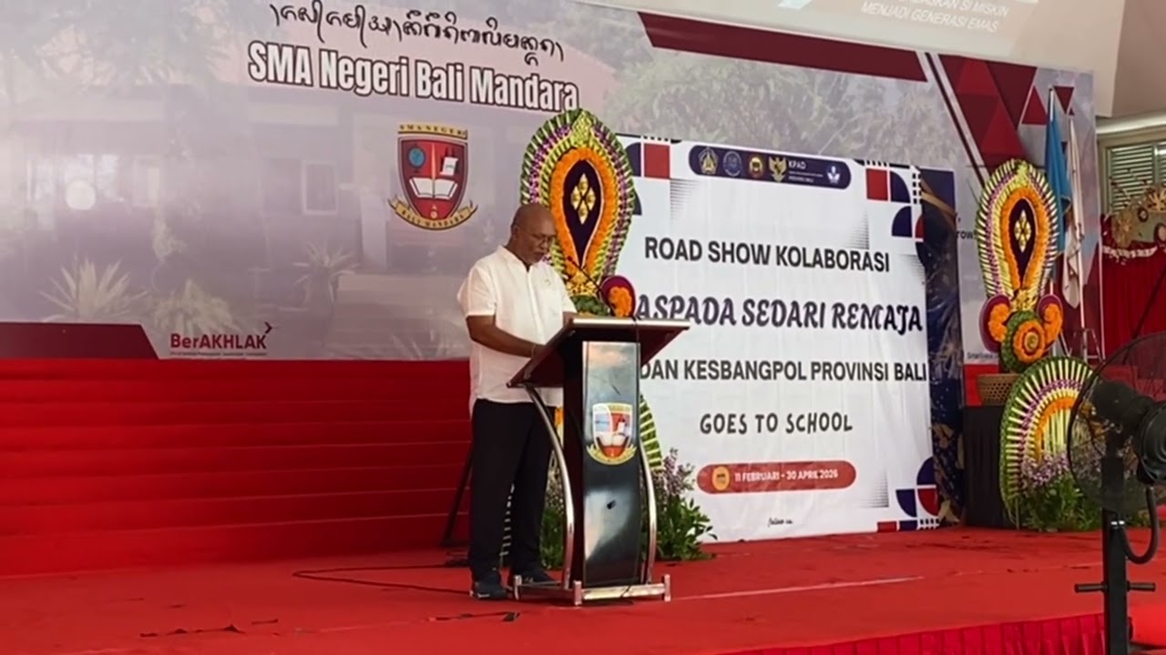 Cegah Radikalisme & Kriminalitas pada Pelajar, Kesbangpol Bali Gandeng Densus 88, KPAD Bali dan BNN