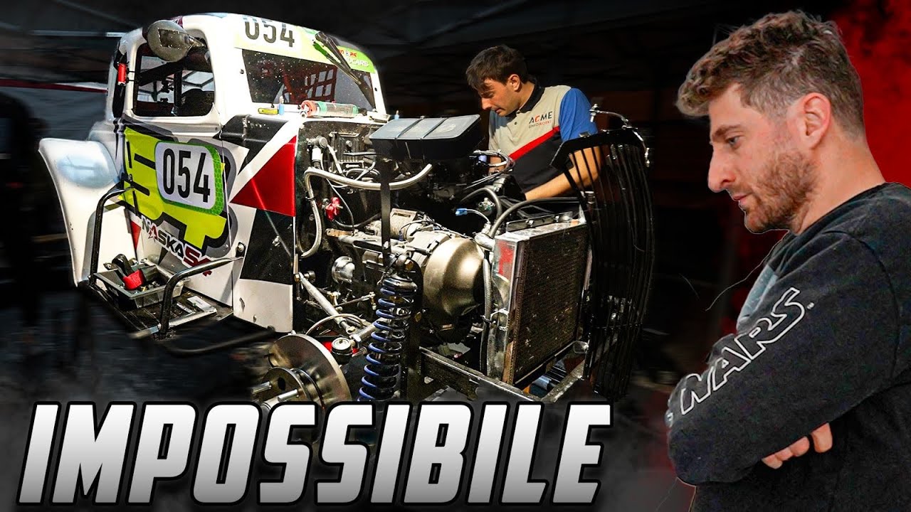 RICOSTRUIRE UN'AUTO DA CORSA IN UNA NOTTE - Legend Italiano R02 Magione - Gara 2 + 3