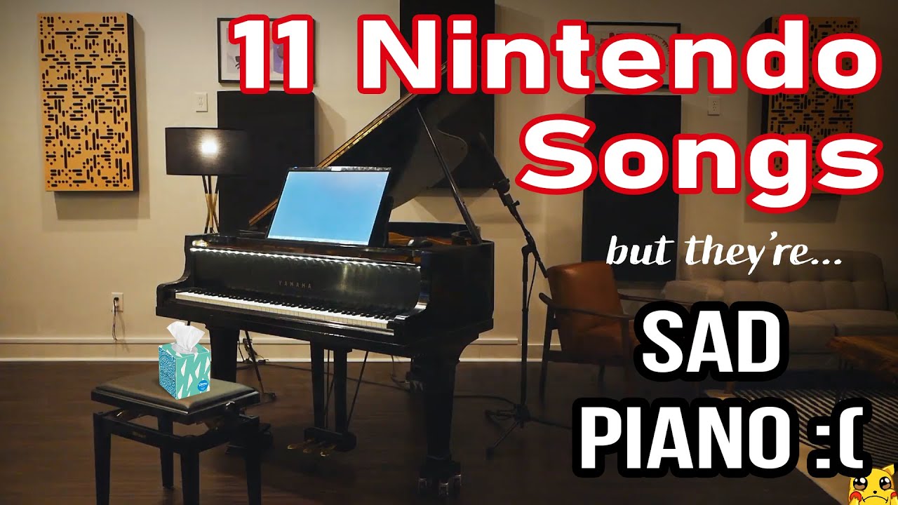 11 Upbeat Nintendo Tunes but they're Emotional Piano