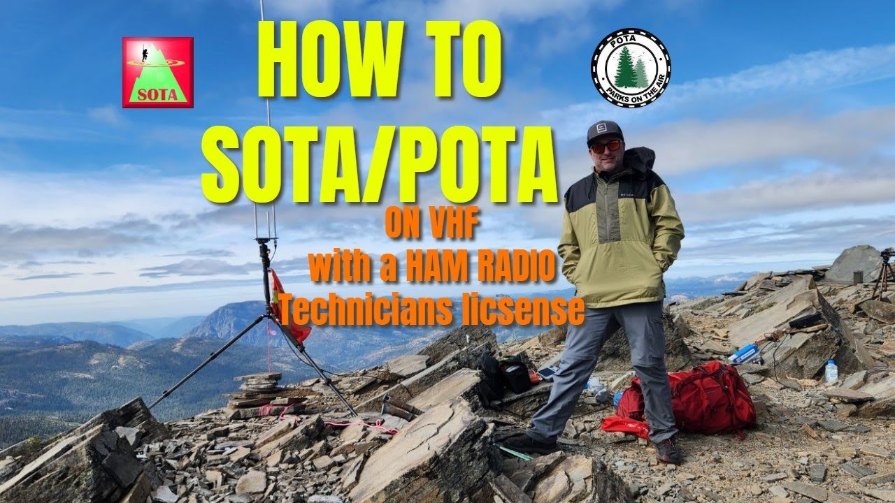 Как использовать POTA и SOTA на VHF с лицензией радиолюбителя