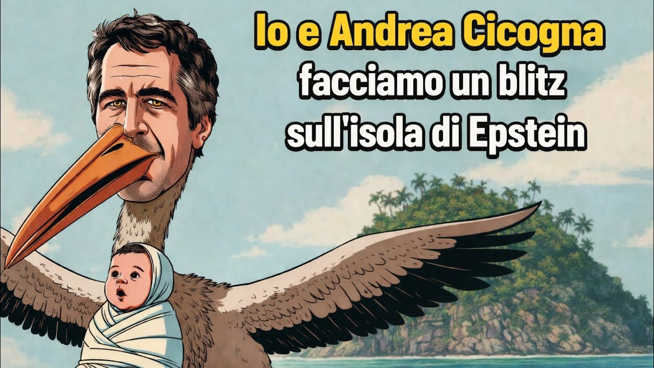 Io e Andrea Cicogna facciamo un Blitz sull’Isola di Epstein