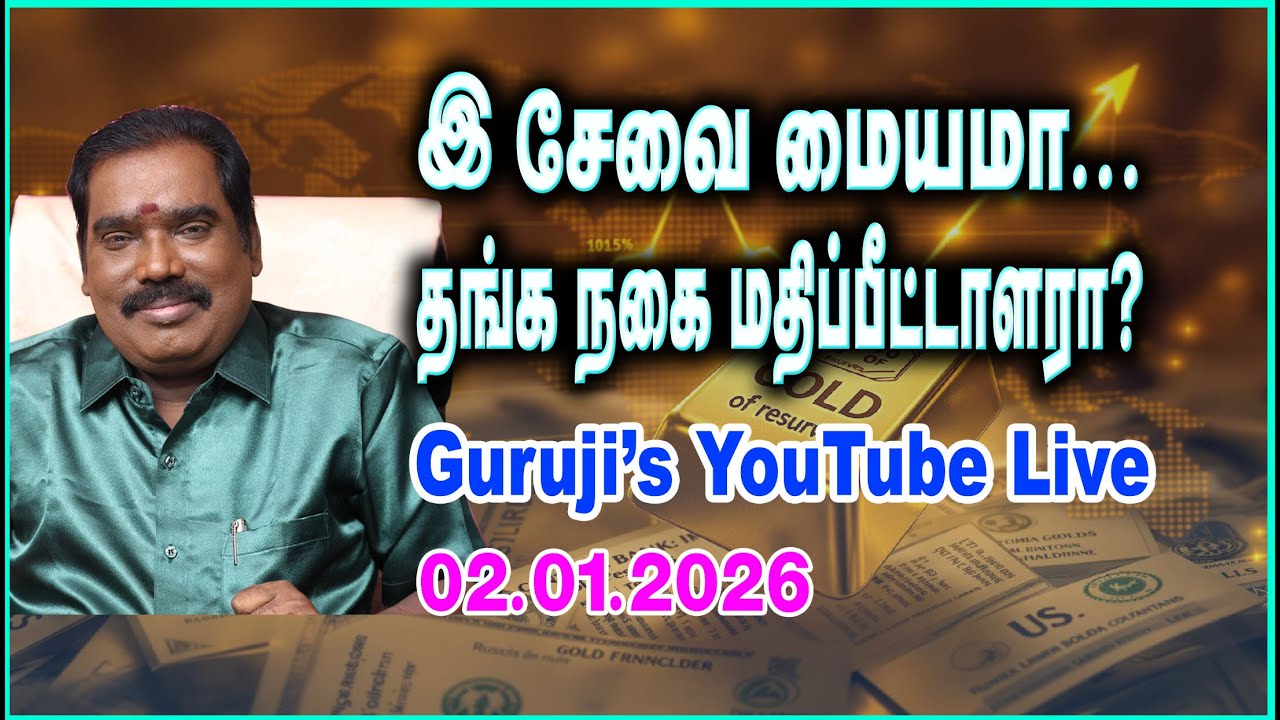 இ சேவை மையமா.. தங்க நகை மதிப்பீட்டாளரா? #adityaguruji #gurujilive