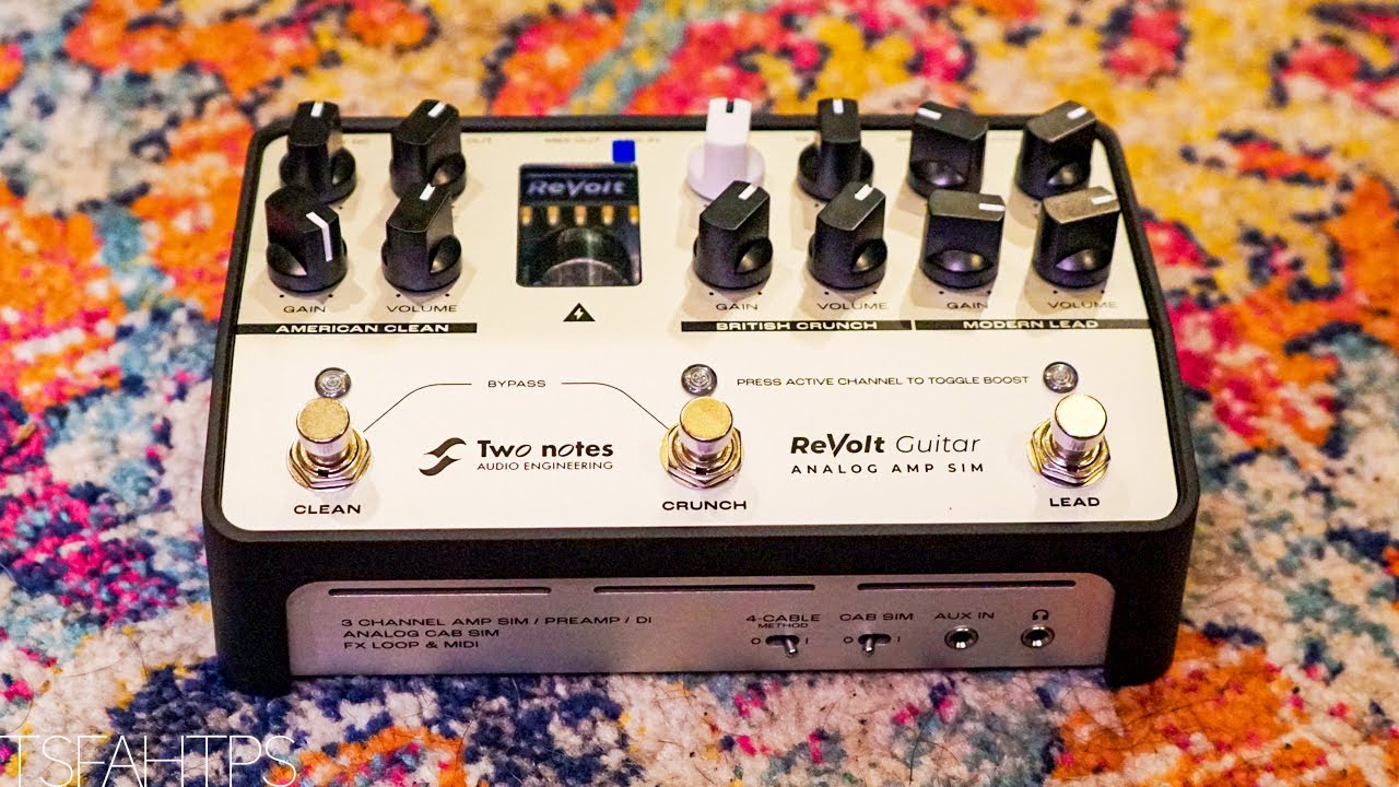 Two Notes ReVolt Guitar - with Pedals and IRs