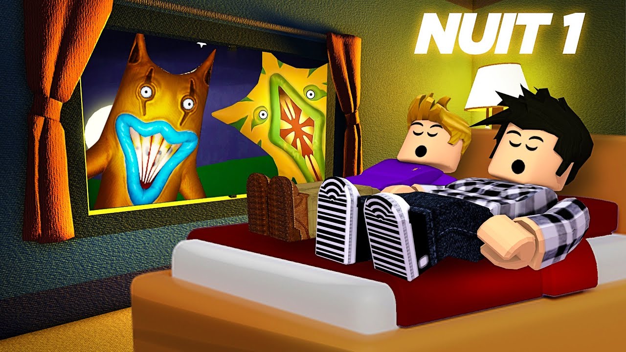 LES MONSTRES DE LA FENÊTRE ont envahi notre maison (Roblox The Creeps!)