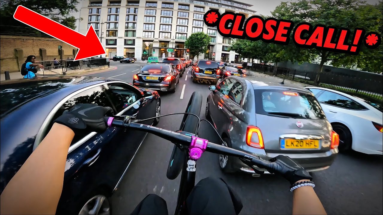 Заезды с GoPro POV по лондонскому трафику!! *НА ГЛАВА ОДНА*