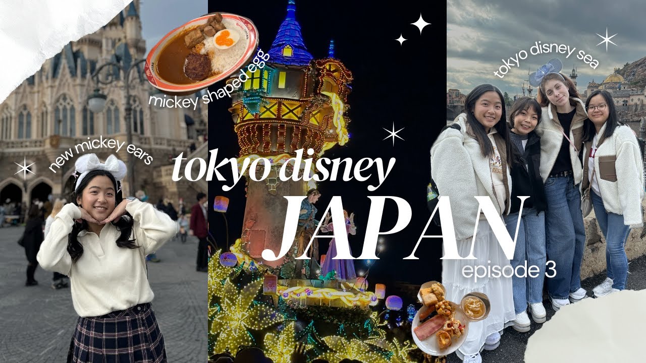 Tokyo Disney & Disney Sea 🏰🧚 ep 3: tinkerbell room & exploring FANTASY SPRINGS