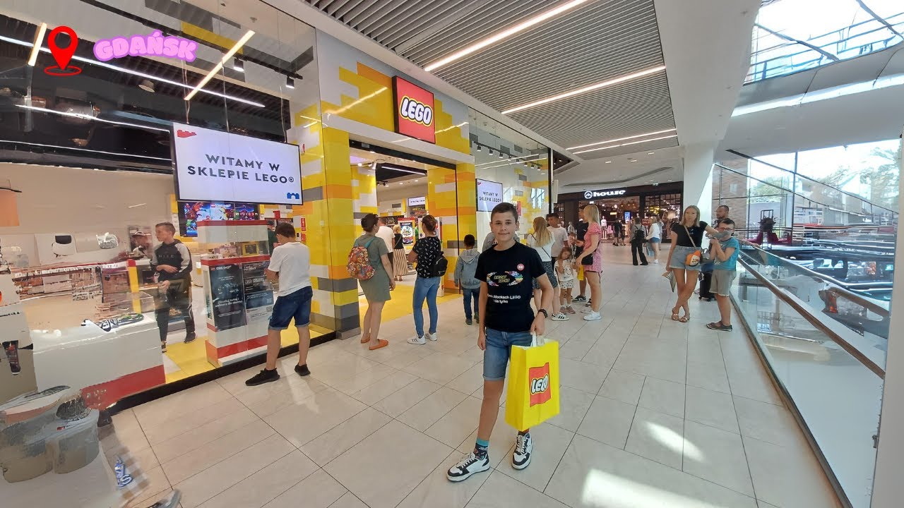 LEGO STORE GDAŃSK - VLOG! JAK WYGLĄDA SKLEP W GALERI FORUM W GDAŃSKU?!