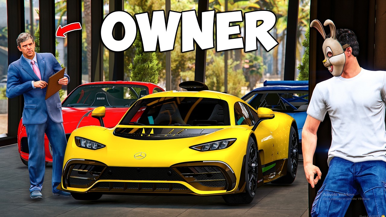 Stealing Cars as a Fake Delivery Driver sa GTA 5