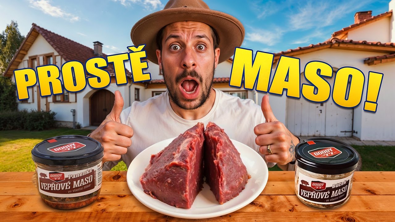 Otestoval jsem masovky od GOODY 77! Zabijačka ve skle?!?
