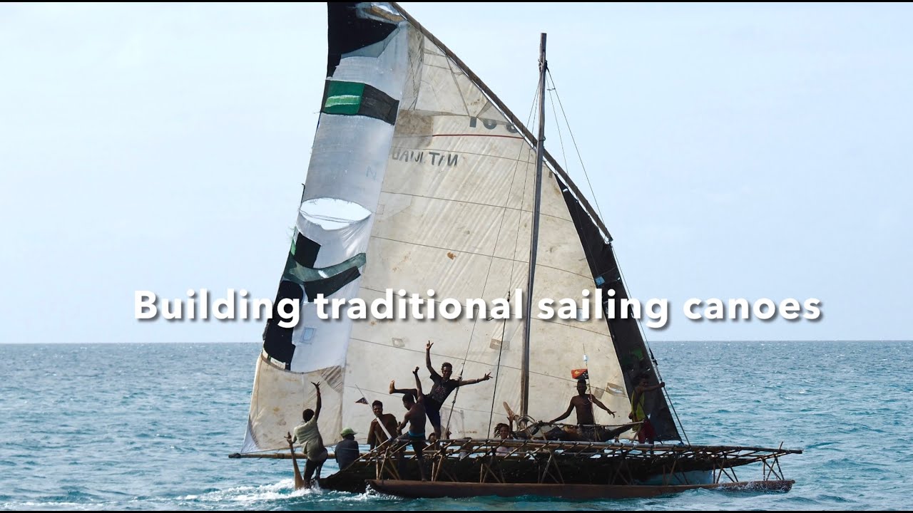 Building traditional sailing outrigger canoes,distributed reading glasses all in the Louisiades PNG