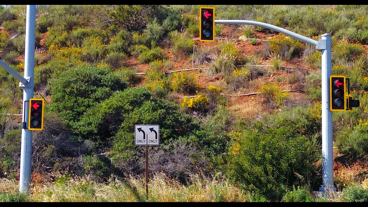 (AFTER) New Left Arrow Caltrans Traffic Lights (College Ave & I-8 West)