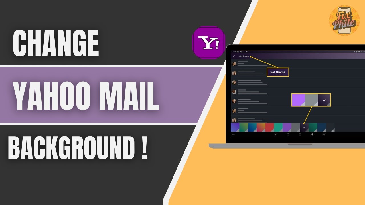 How to Change Yahoo Mail Background Color (Theme & Layout Tutorial)