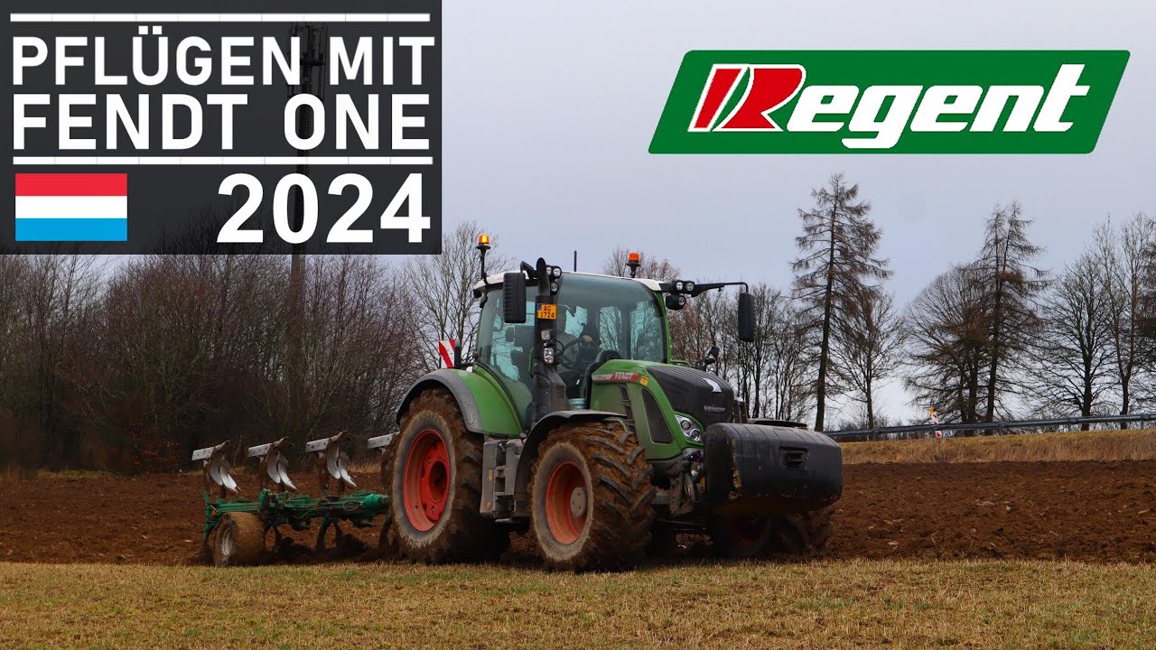 Ackergras umbrechen | FendtOne 724 // Regent Titan 200S [Agriloc] | Luxemburg 2024