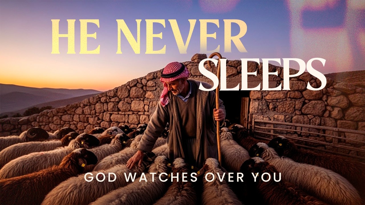 GOD NEVER SLEEPS - He's Watching Over You | Psalm 121 Ancient Hebrew Protection Song