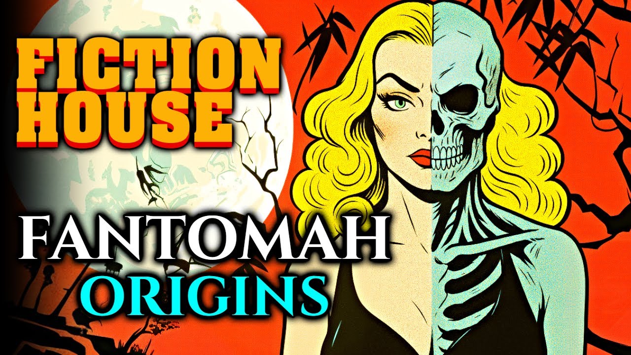 Fantomah Origin - Very 1st Woman Superhero,  Absurd Blend Of Jungle Protector & Supernatural Avenger