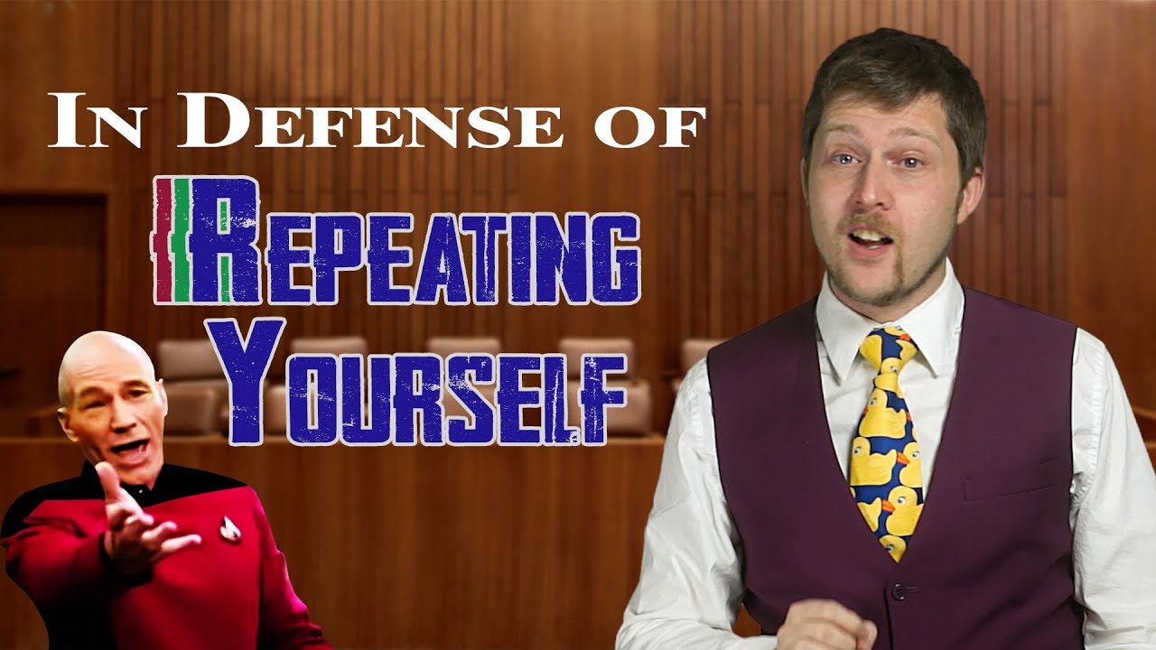 In Defense of Repeating Yourself - Devil's Advocate