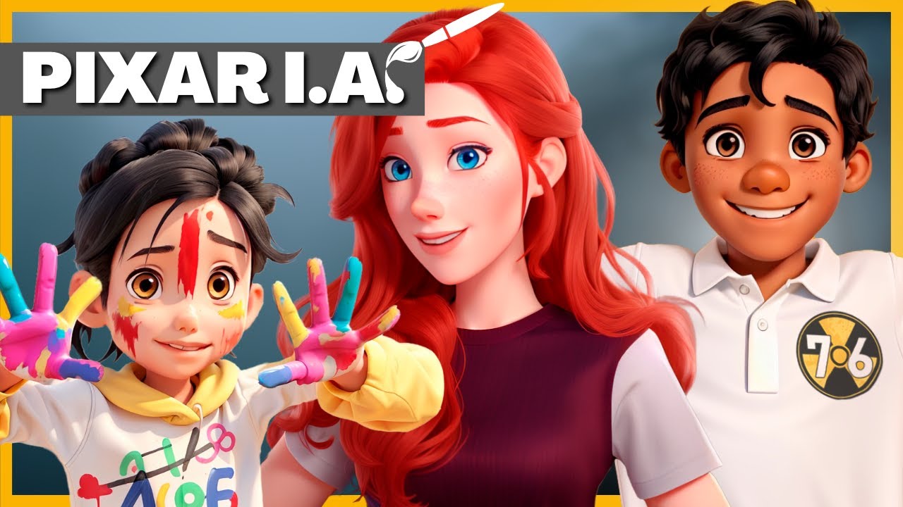 Como Fazer o Efeito Trend da Disney Pixar com SUA FOTO Usando Inteligência Artificial