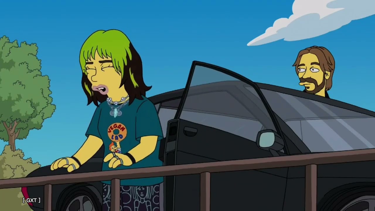 The Simpsons: When Billie Eilish Met Lisa Simpson