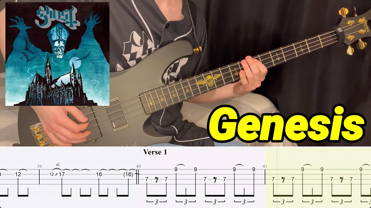 Genesis - Ghost - Bass Cover (With Tabs!)