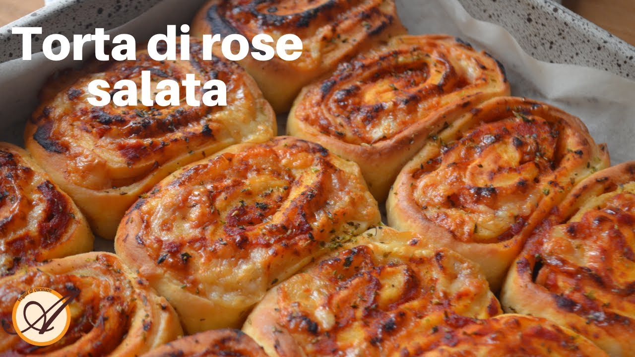 Torta di rose salata morbidissima