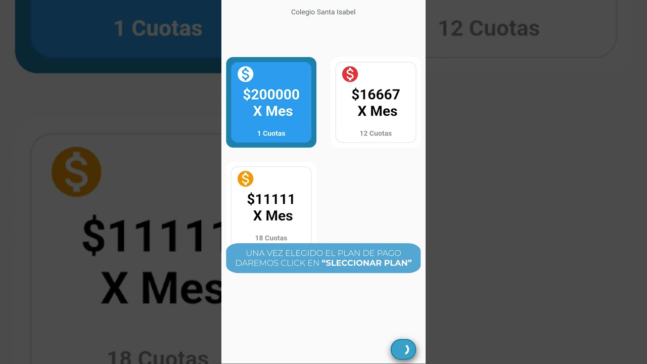 Como elegir tu plan de pago