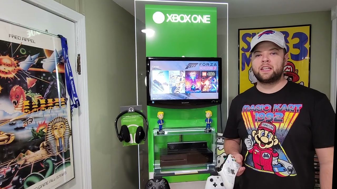 A brief look at one of the coolest items in my game room, the Xbox One Kiosk