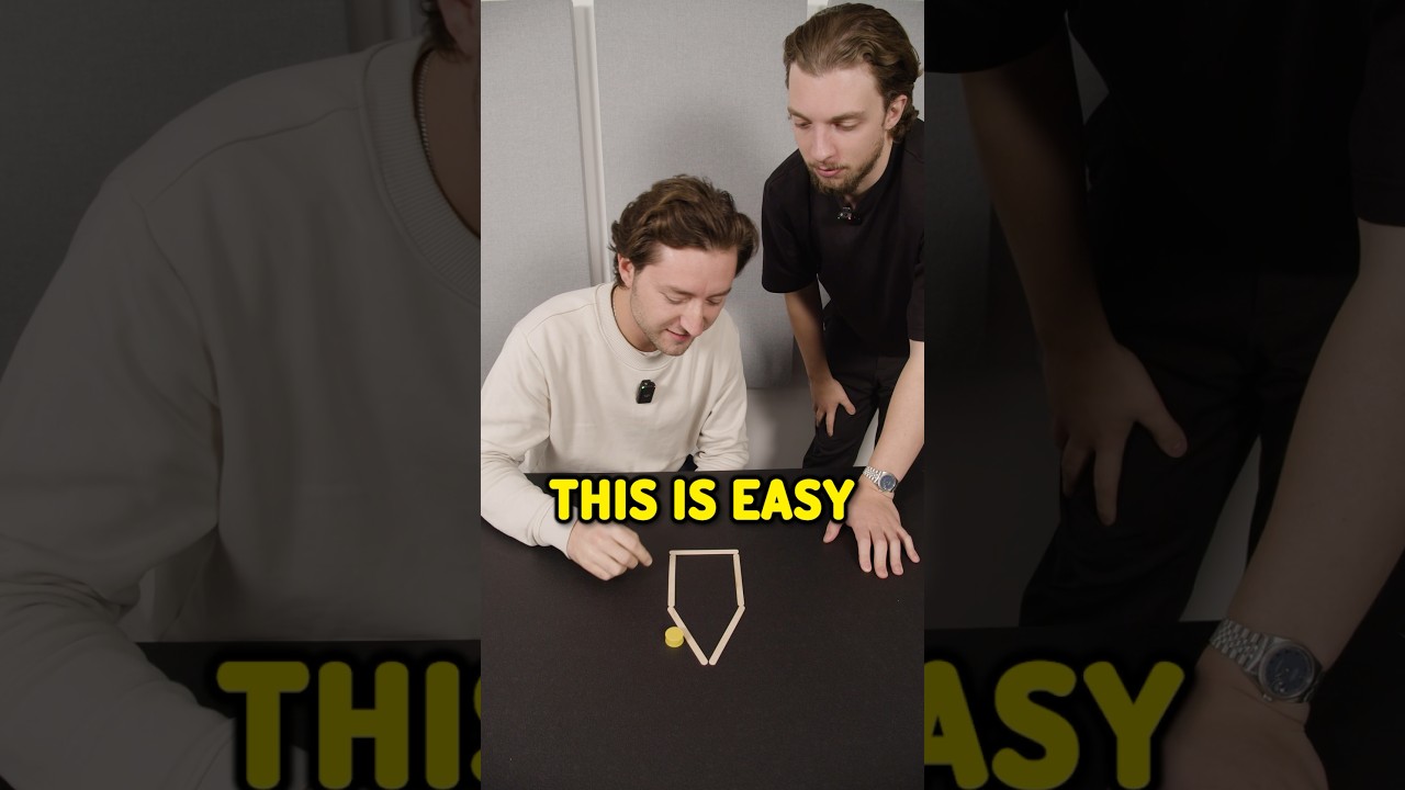 You MUST Be A GENIUS To Solve THIS Matchstick Puzzle!