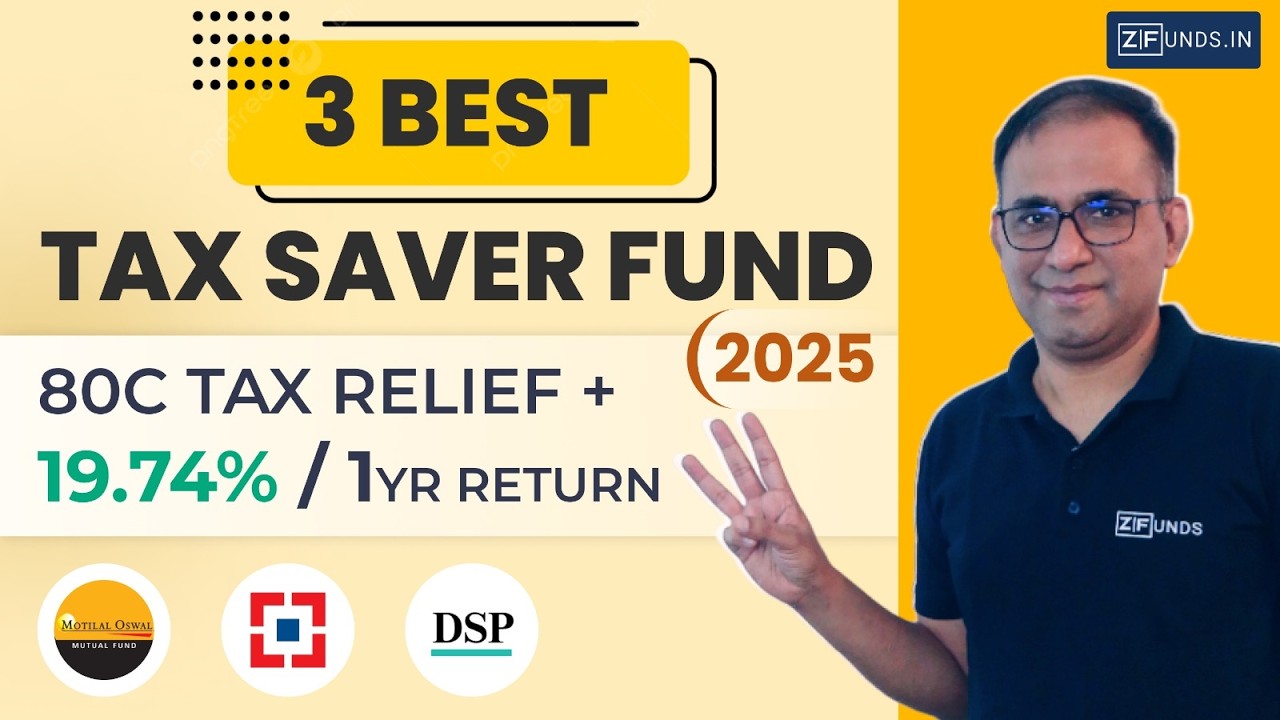Best 3 ELSS funds | Top Tax-Saving Mutual Funds Under ₹1.5 Lakh | Save Tax with ELSS!
