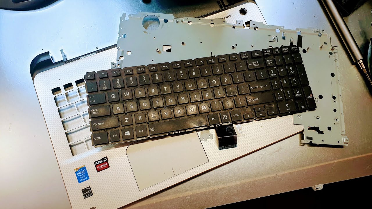 Toshiba L50-B Keyboard Replacement Guide