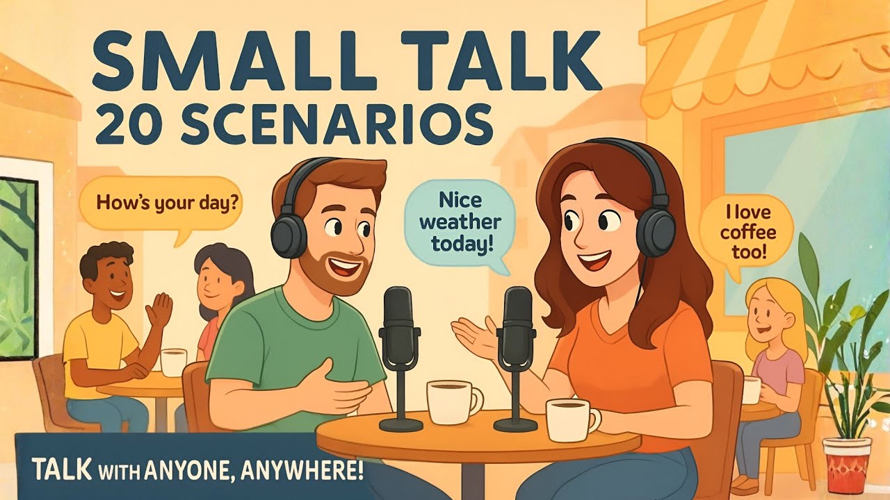 How to Do Small Talk in English | 20 Real-Life Conversations