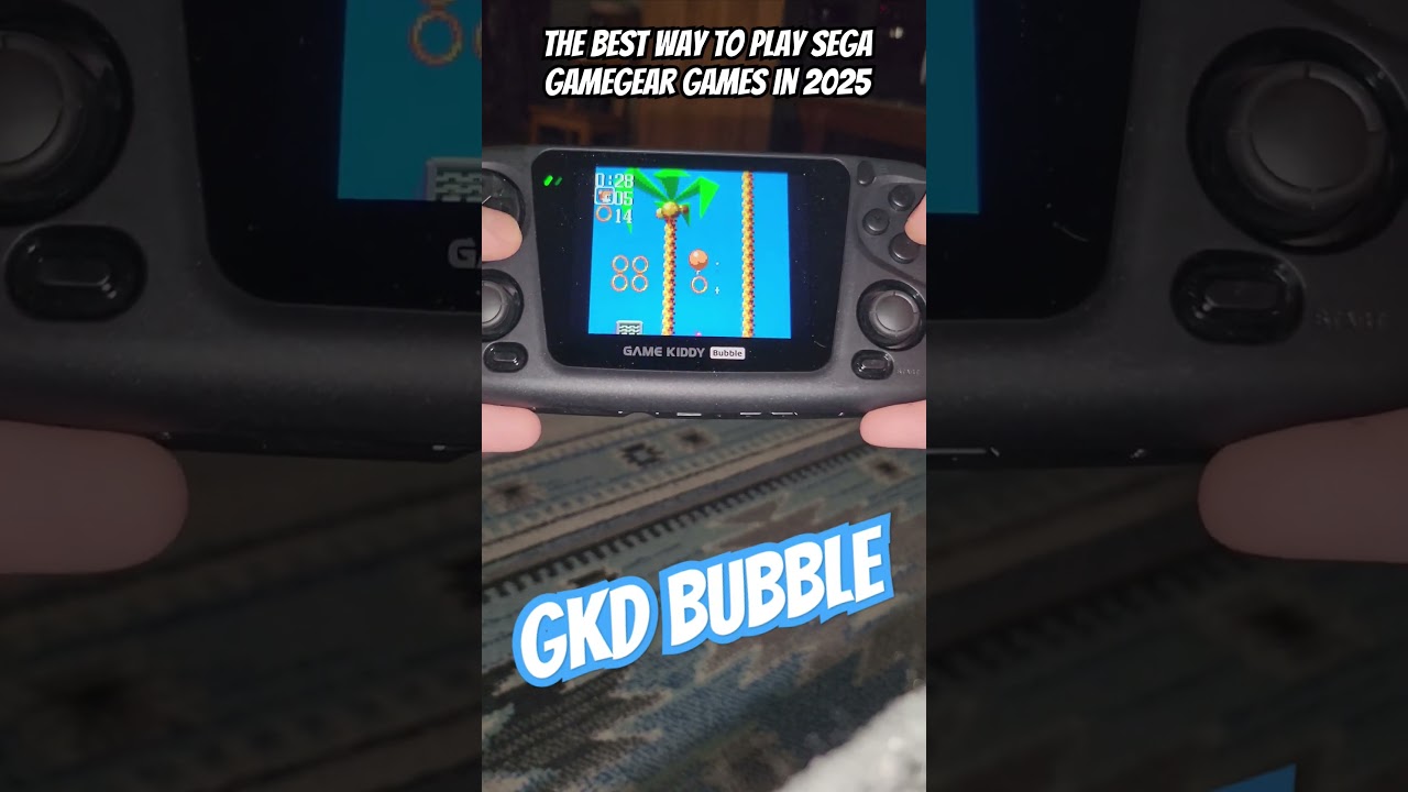 The BEST Way To Play Sega Gamegear in 2025!! #games #videogames #segagamegear #segagames #gaming