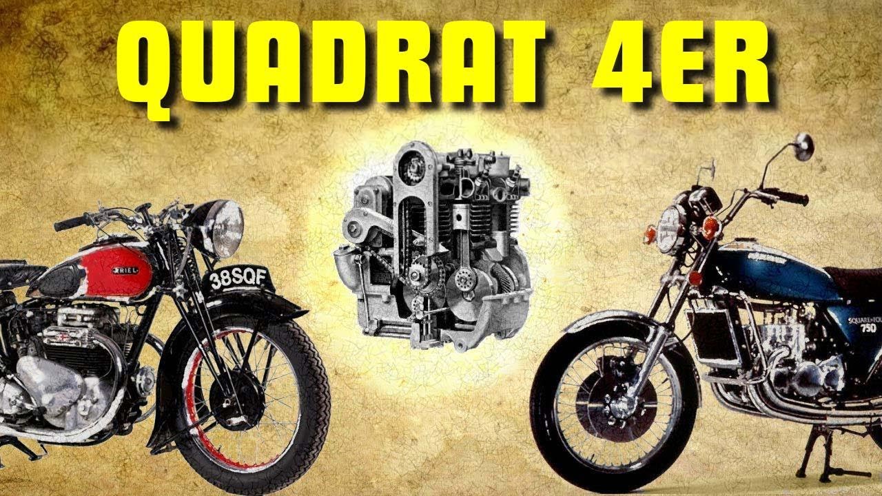 Was steckt eigentlich hinter Motorrädern mit einem QUADRATISCHEN Motor?