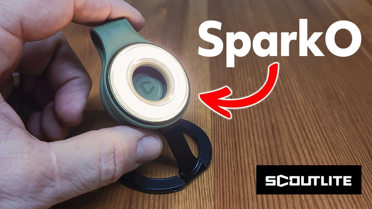 SparkO by Scoutlite: 4-in-1 Handsfree EDC Flashlight
