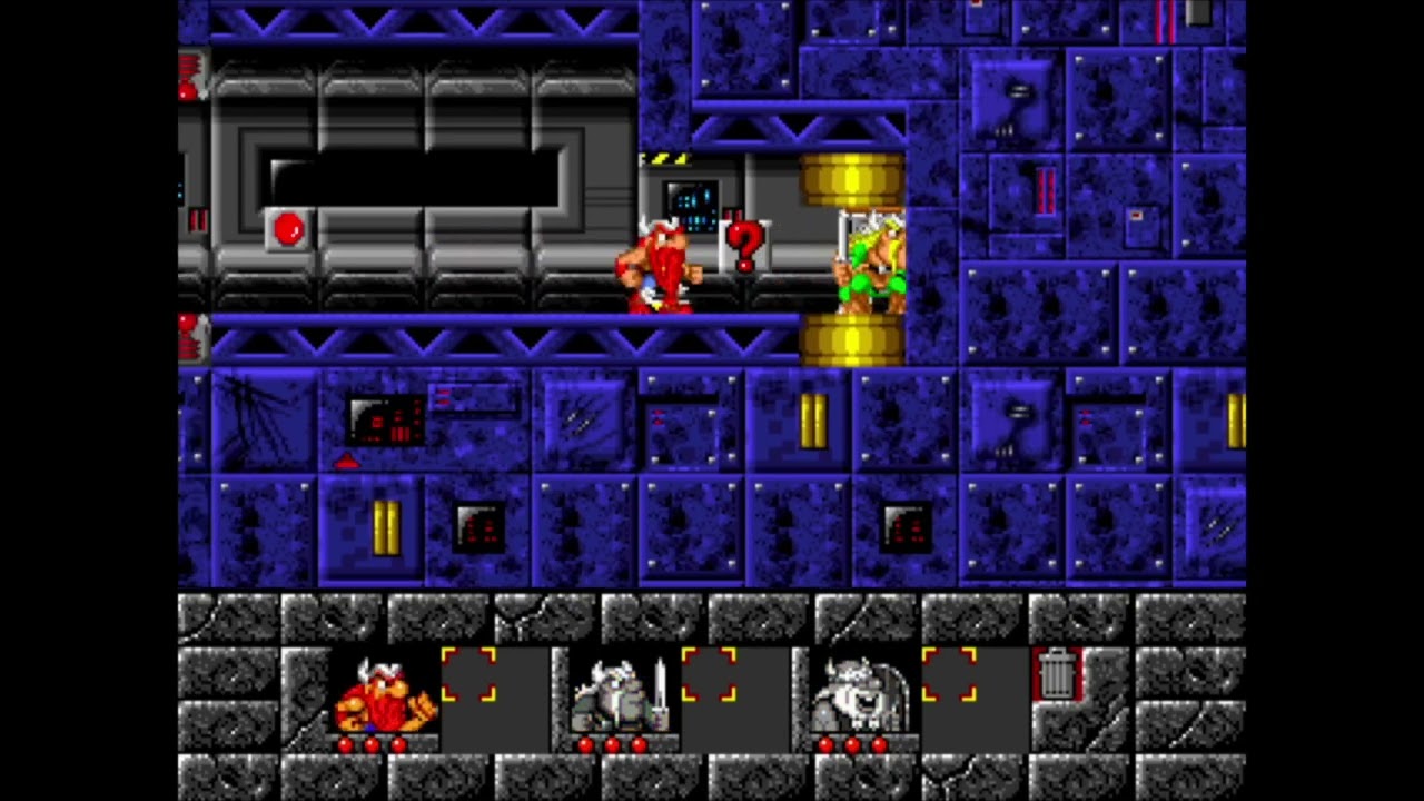 The Lost Vikings (1993) — Обзор классической аркады на MS-DOS