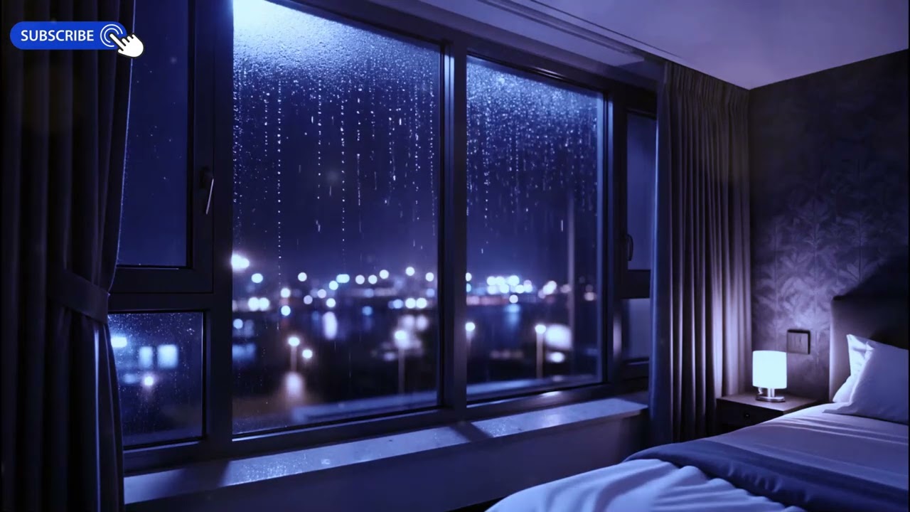 Healing Sleep Music with Rain | Stress & Anxiety Relief (3 Hours)