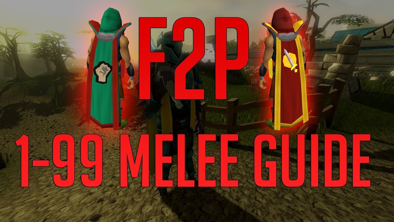 Runescape 3 — бесплатная игра 1-99 руководство по рукопашному бою 2019