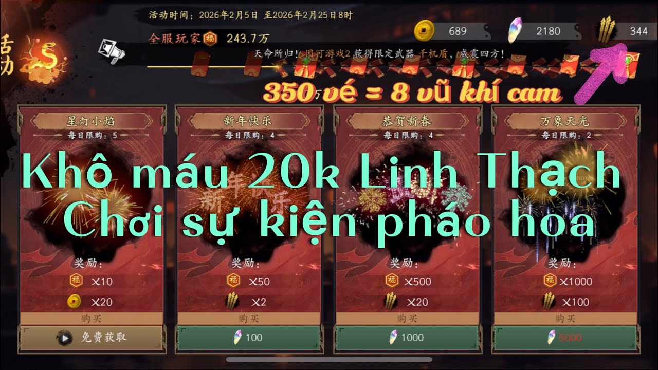 Chơi Tất Tay Sự Kiện Tết 2026 Và Cái Kết… Endless Nightmare 6.