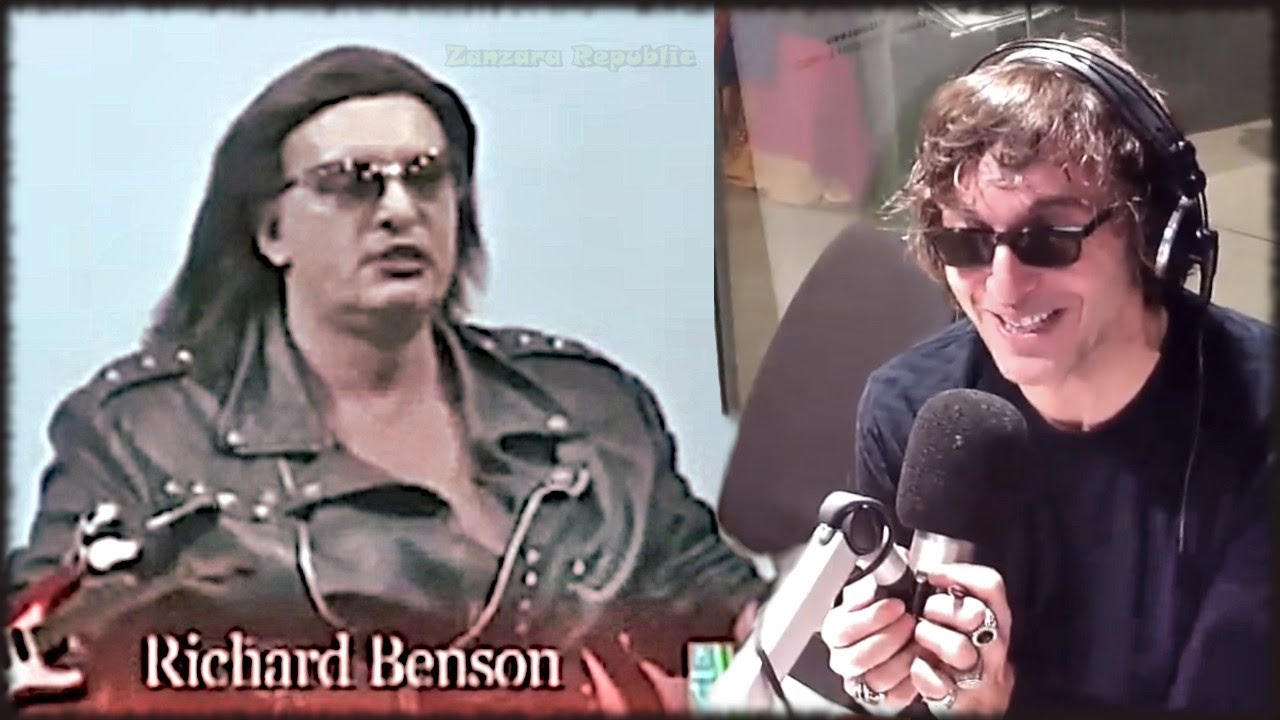 Richard Benson e la leggenda dell'amico motociclista - La Zanzara 28.10.2019