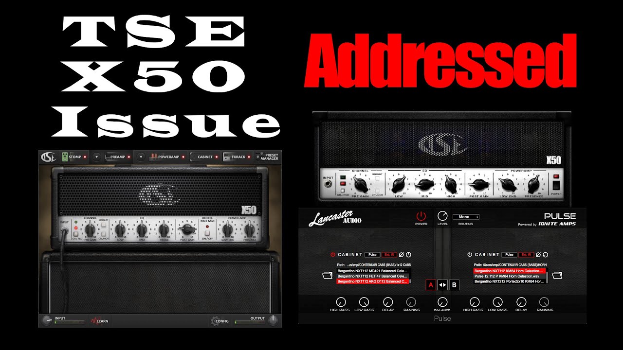 TSE X50 Issue Addressed