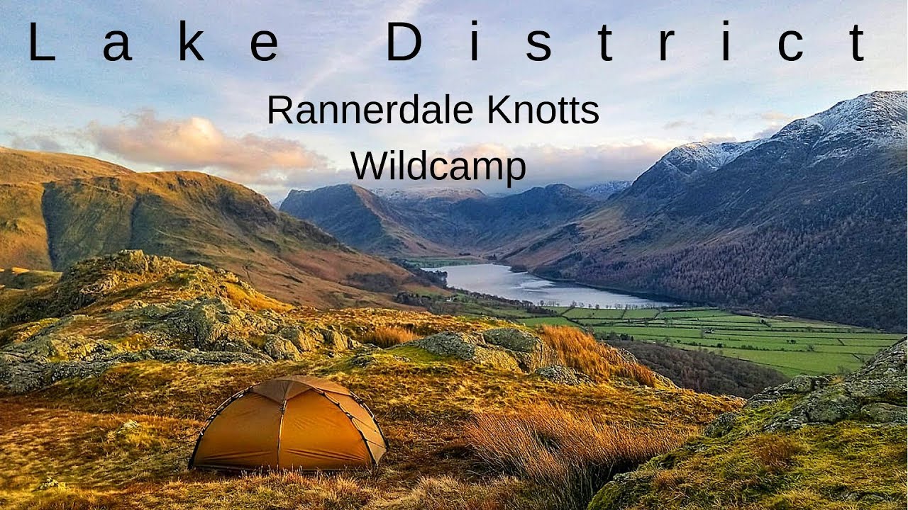 Lake District Rannerdale Knotts Wildcamp.