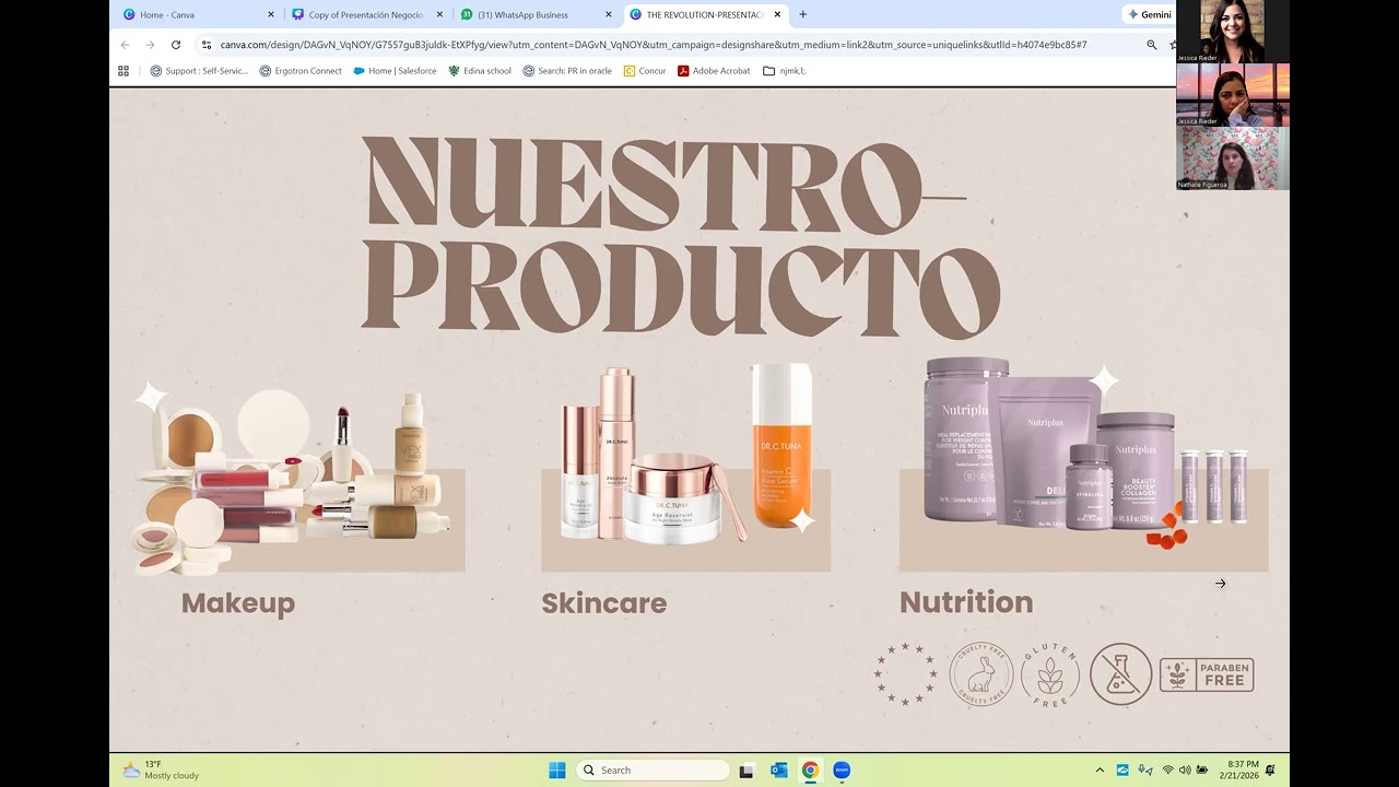 Como hacer una presentacion de negocios