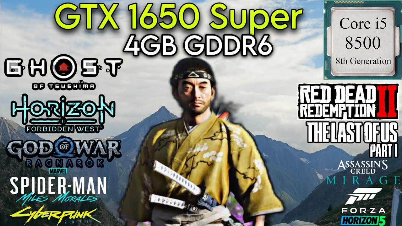 GTX 1650 Super + I5 8500 & 16GB Ram - Test In 15 Games In 2024 !