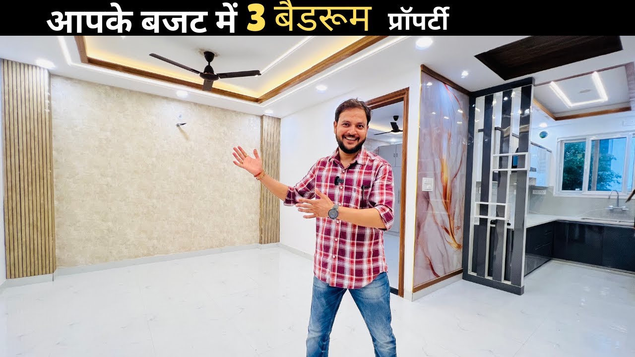 3 Bedroom Property 1550 Sqft in GMS Road Dehradun-30 Feet Road 2-Side Open Flat for Sale in Dehradun